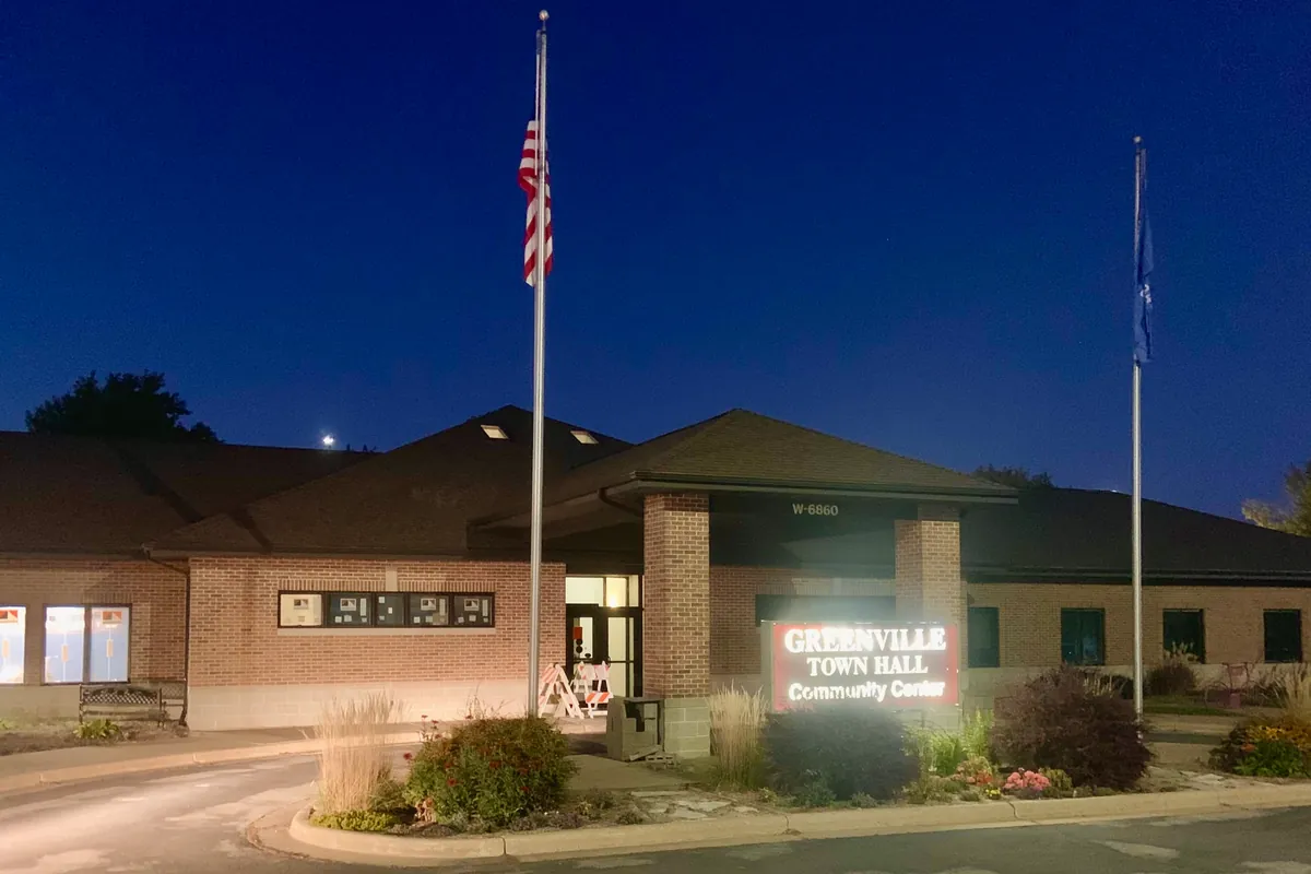 Greenville Village Hall in Greenville, WI